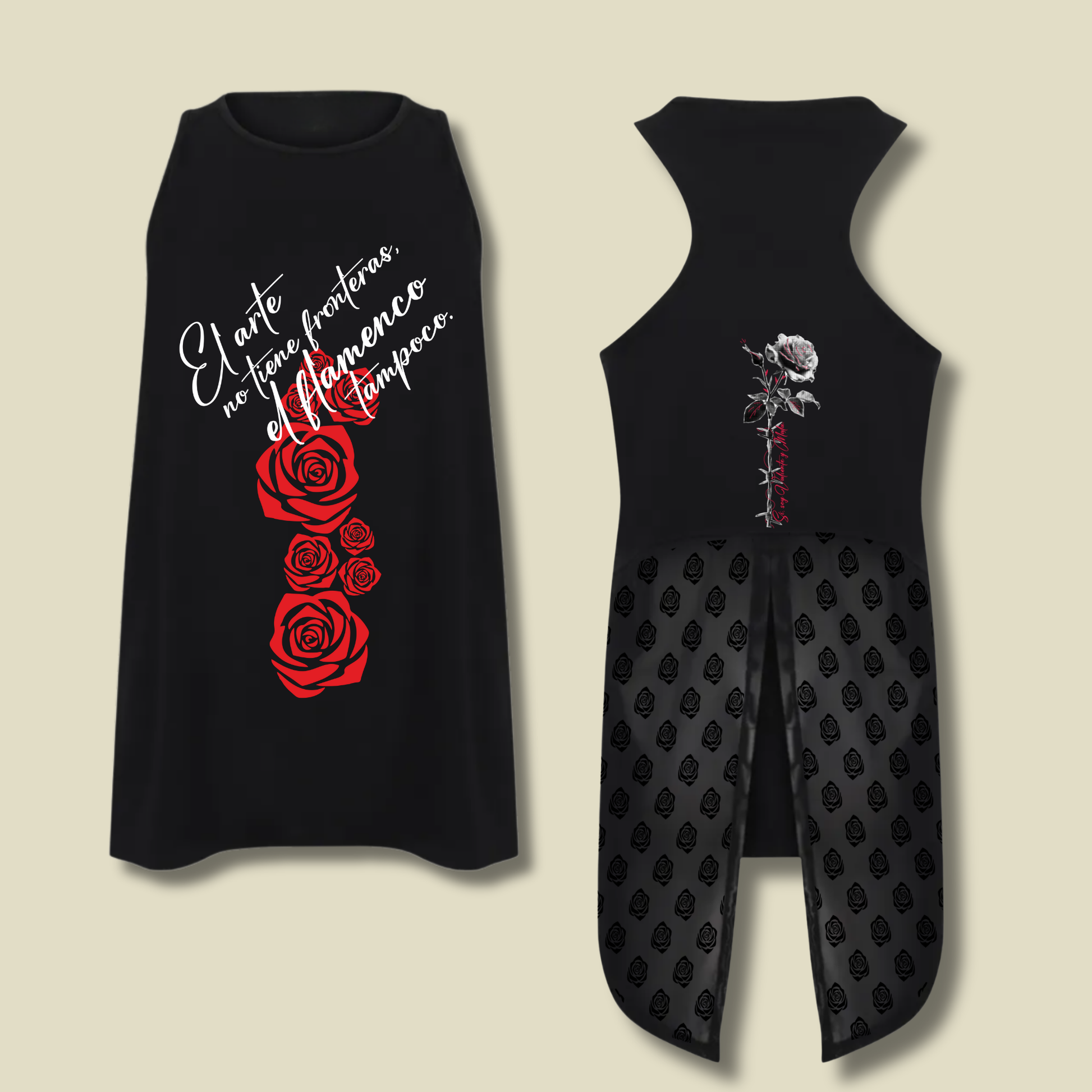 BLUSA SIN MANGAS COLA DE PINGÜINO