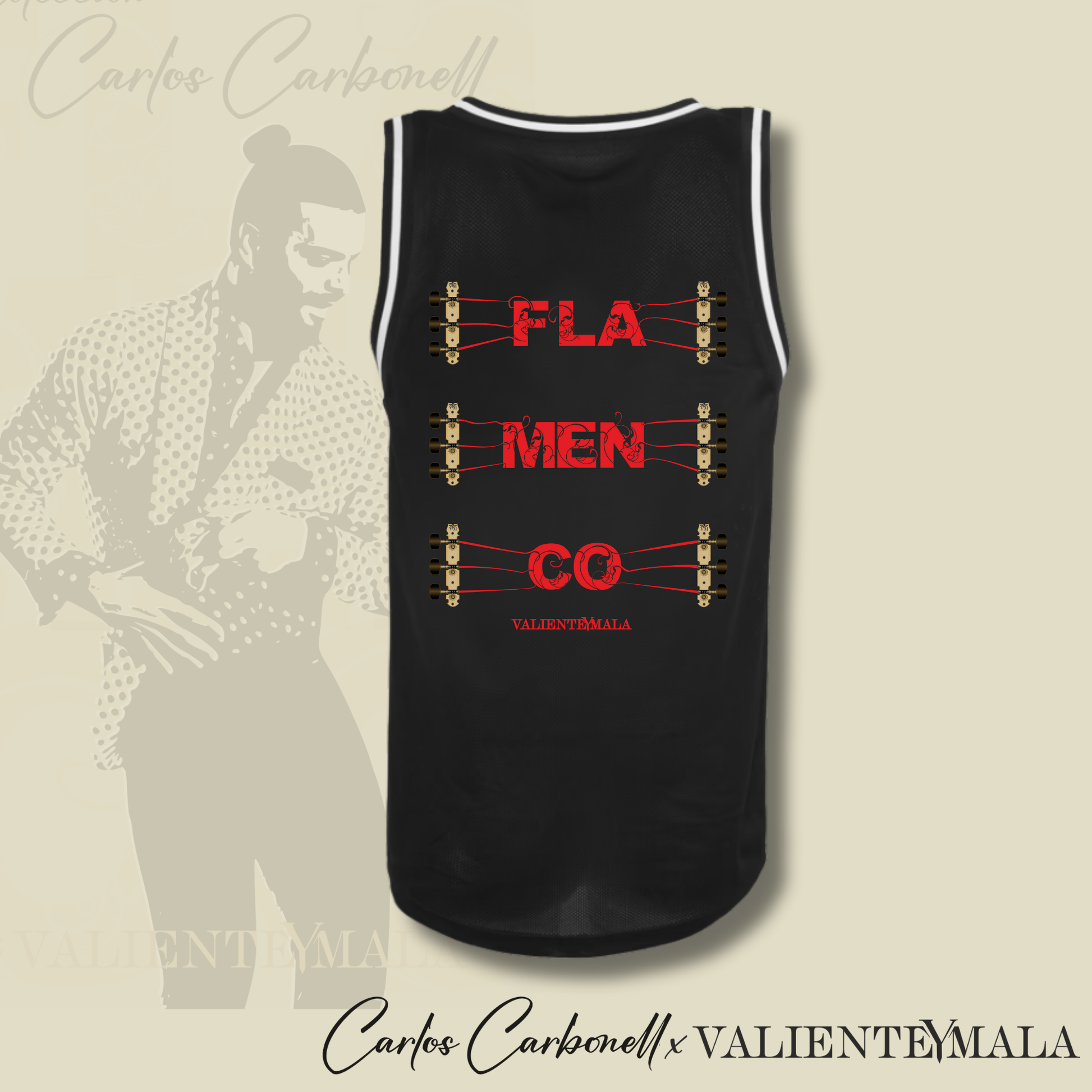 CAMISETA BASKET CARLOS CARBONELL BAILAOR