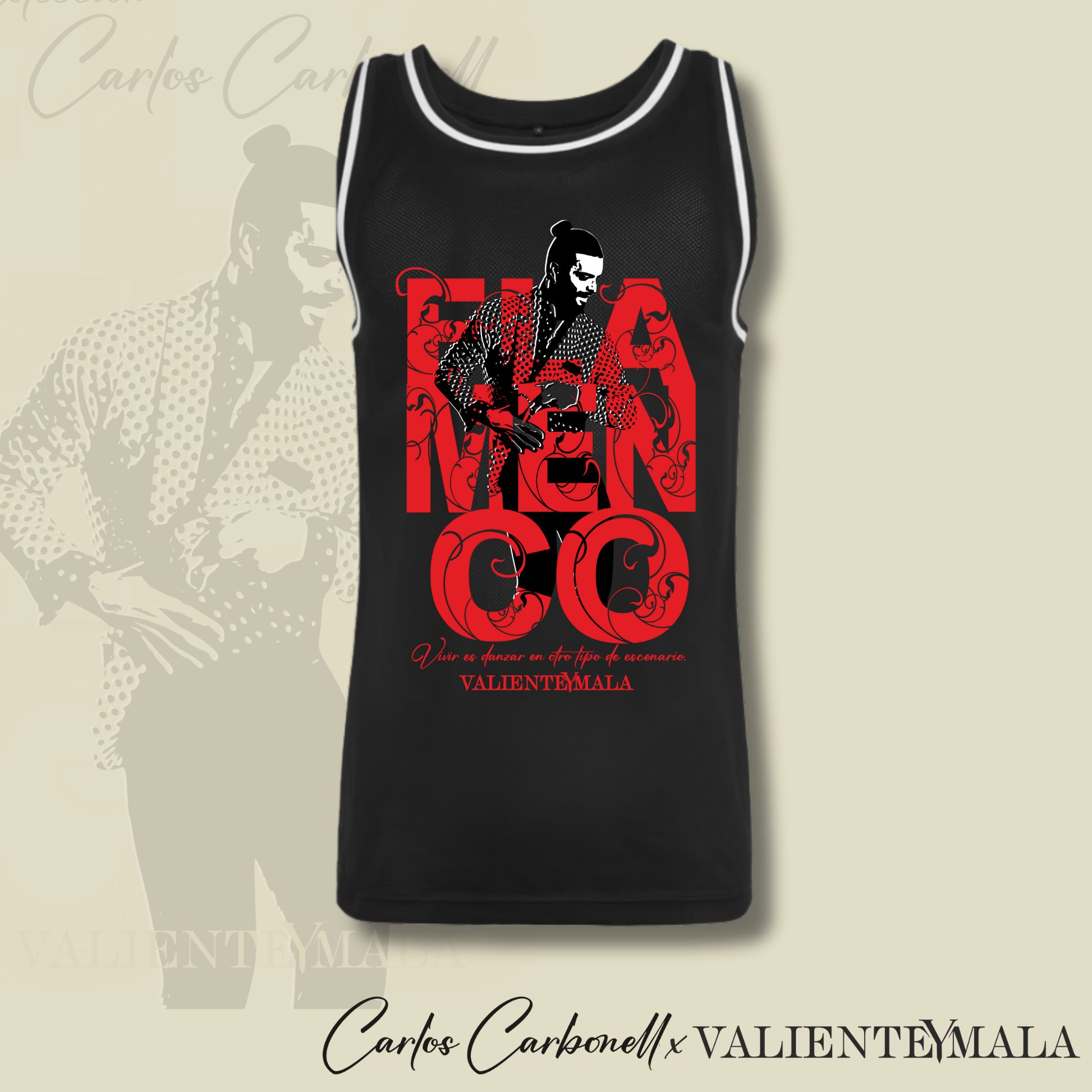 CAMISETA BASKET CARLOS CARBONELL BAILAOR