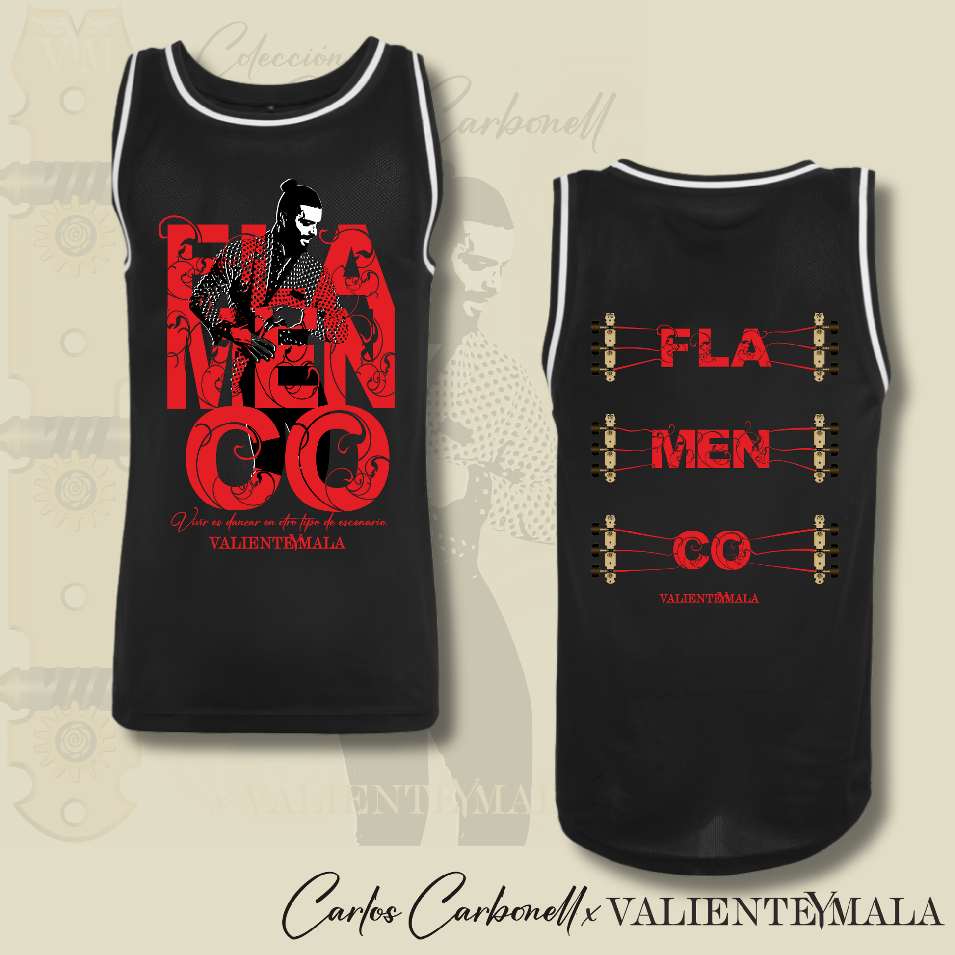 CAMISETA BASKET CARLOS CARBONELL BAILAOR