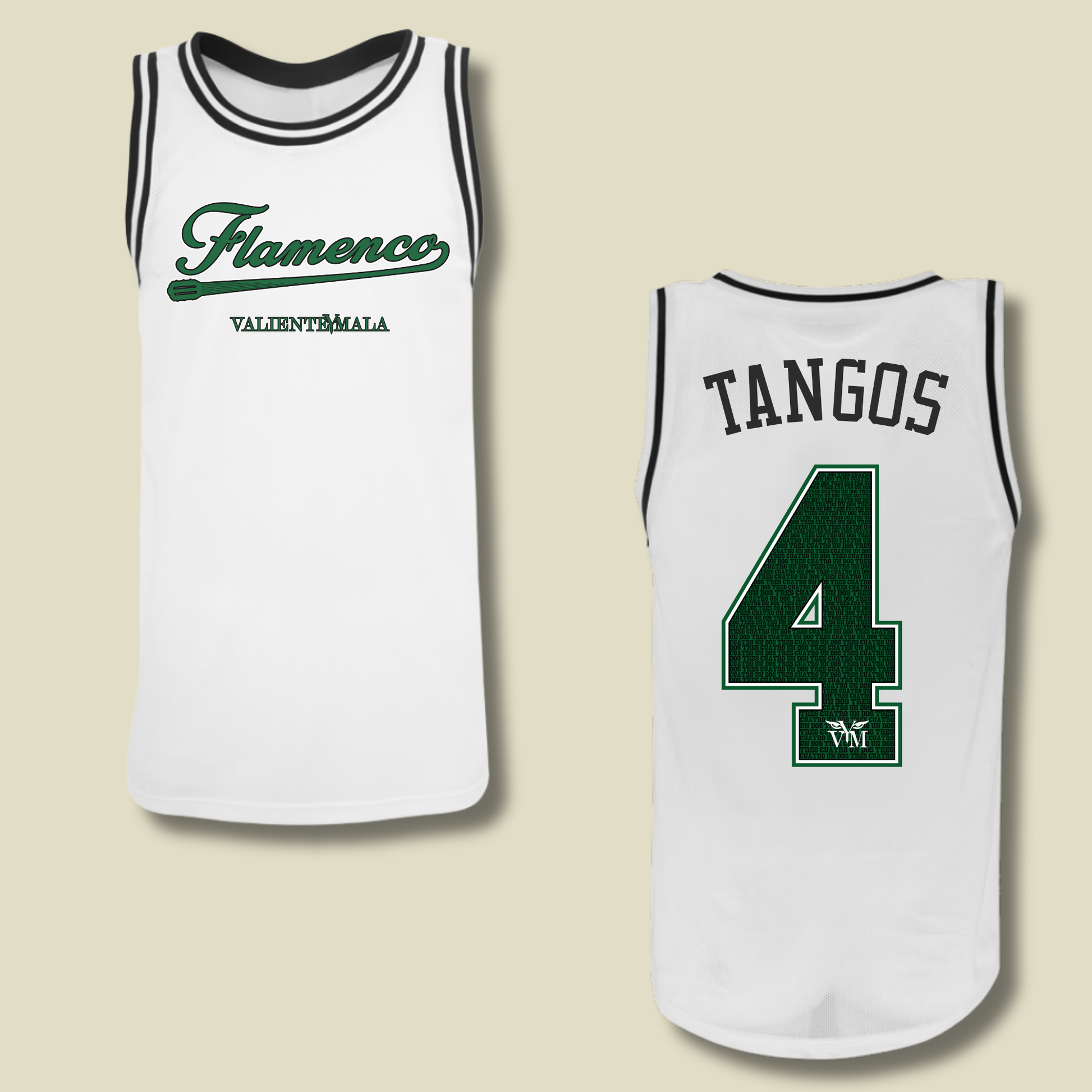 CAMISETA TANGOS 4 TIPO BASKET UNISEX