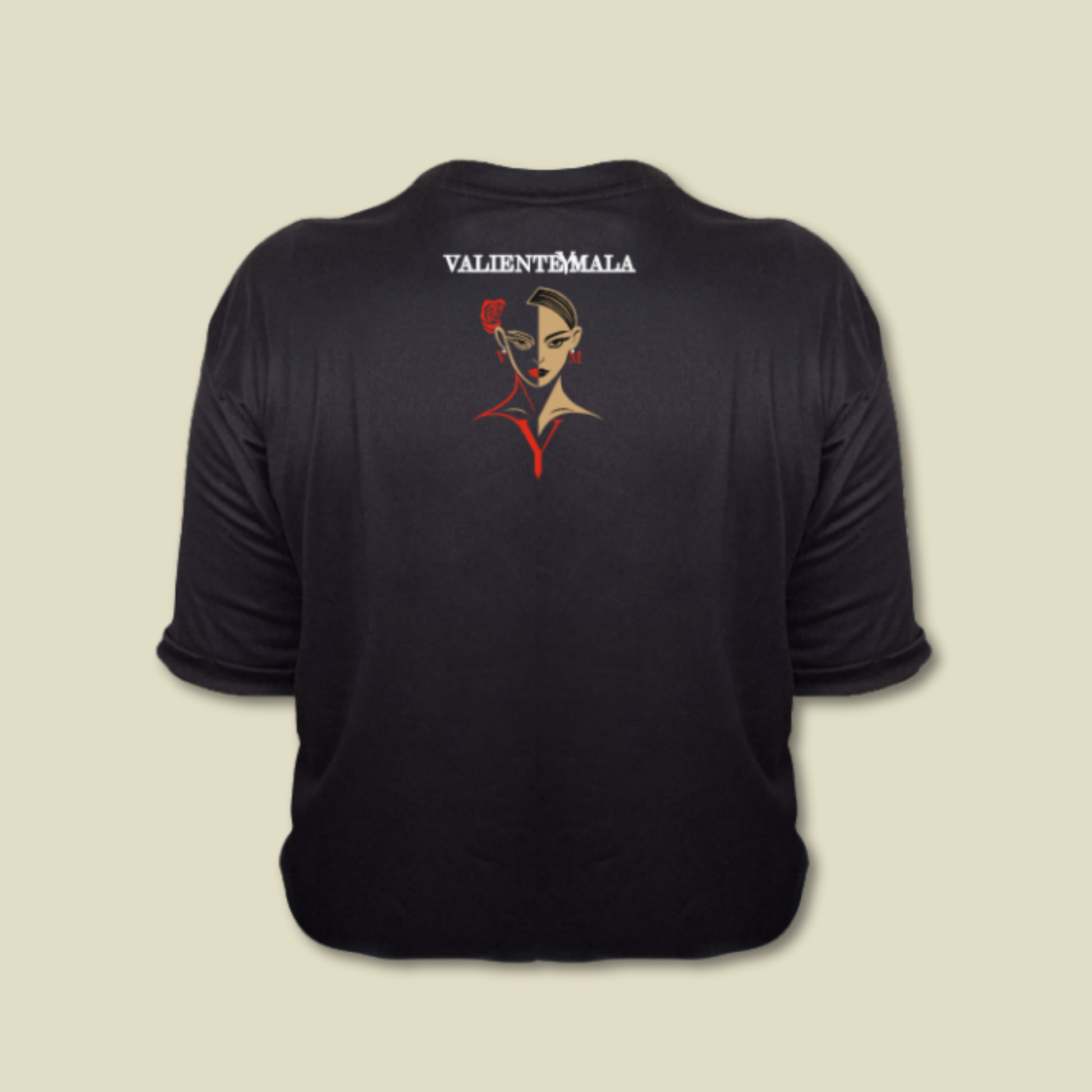 CAMISETA ANUDADA SOY 100% FALAMENCA ENSAYO