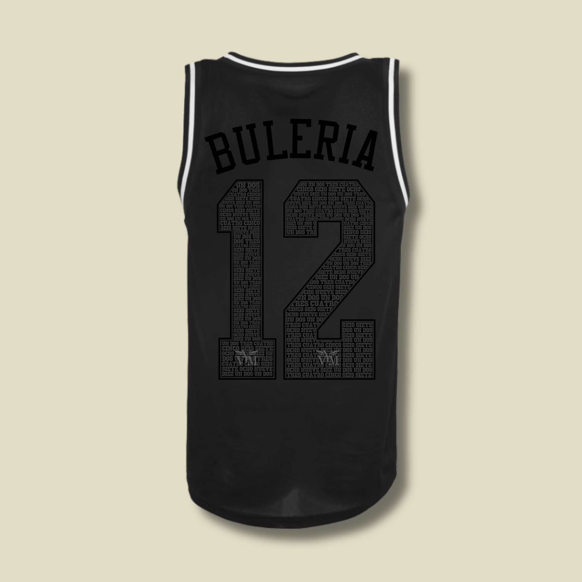 CAMISETA BULERÍA 12 TIPO BASKET UNISEX