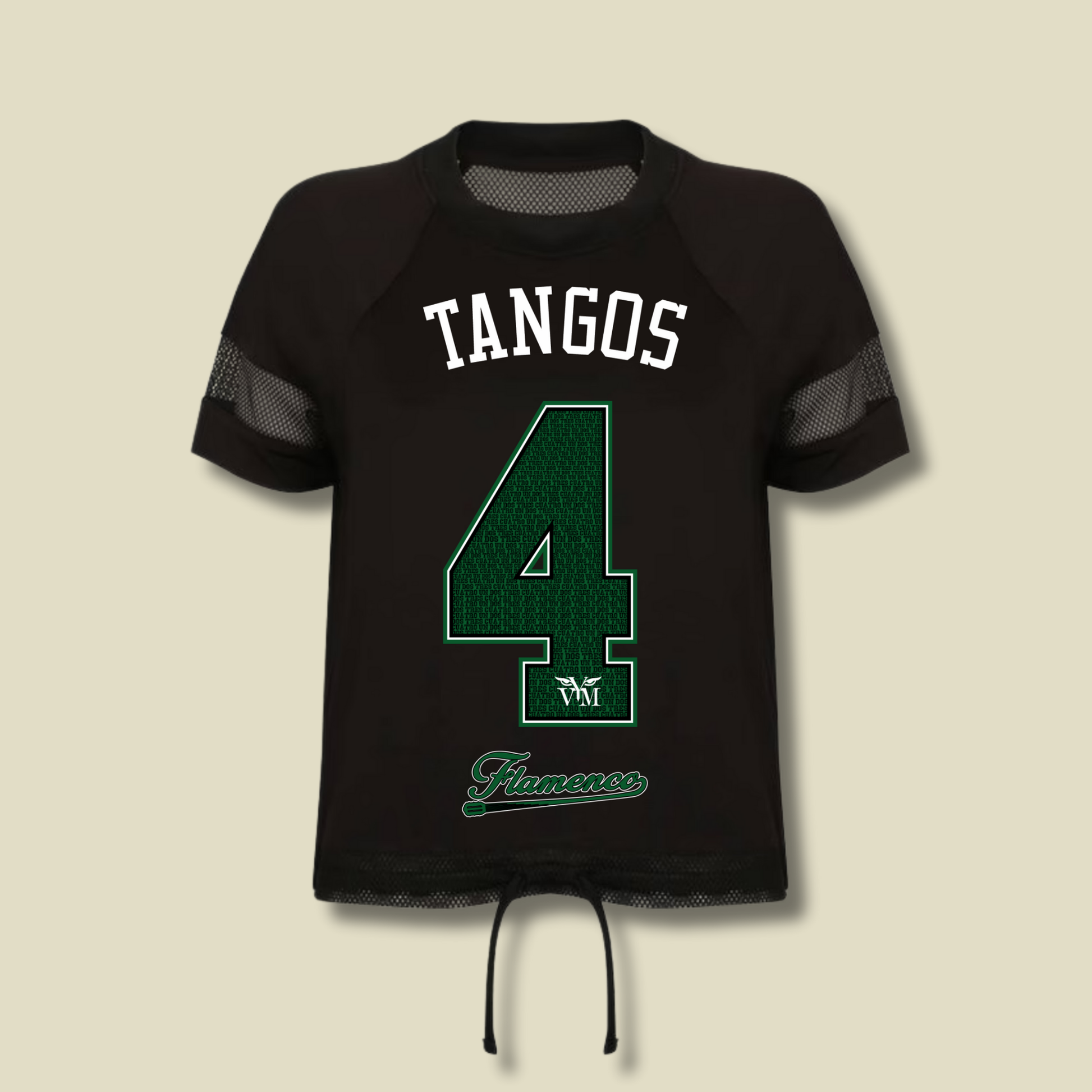 CAMISETA TANGOS 4 TIPO FÚTBOL AMERICANO MUJER