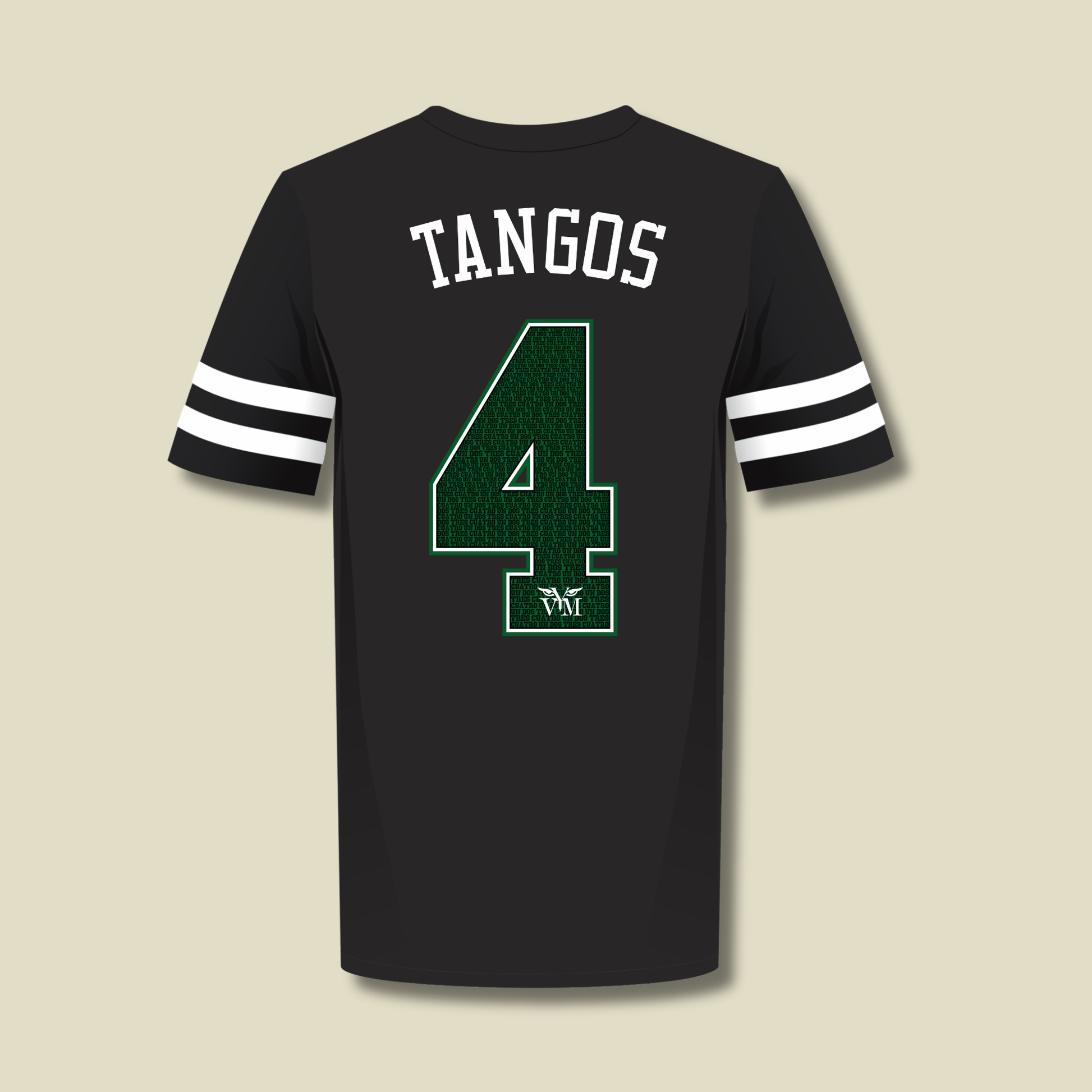 CAMISETA TANGOS 4 TIPO FÚTBOL AMERICANO