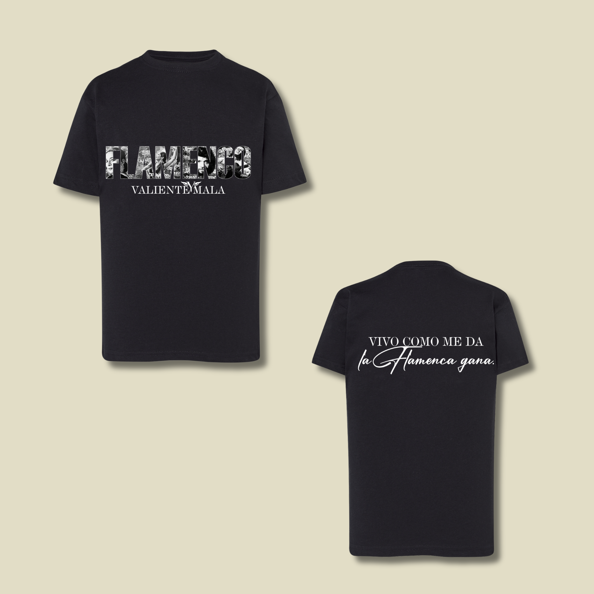 CAMISETA FLAMENCO GRAFFITI LEYENDAS