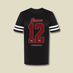 CAMISETA BULERIA 12 TIPO FÚTBOL AMERICANO