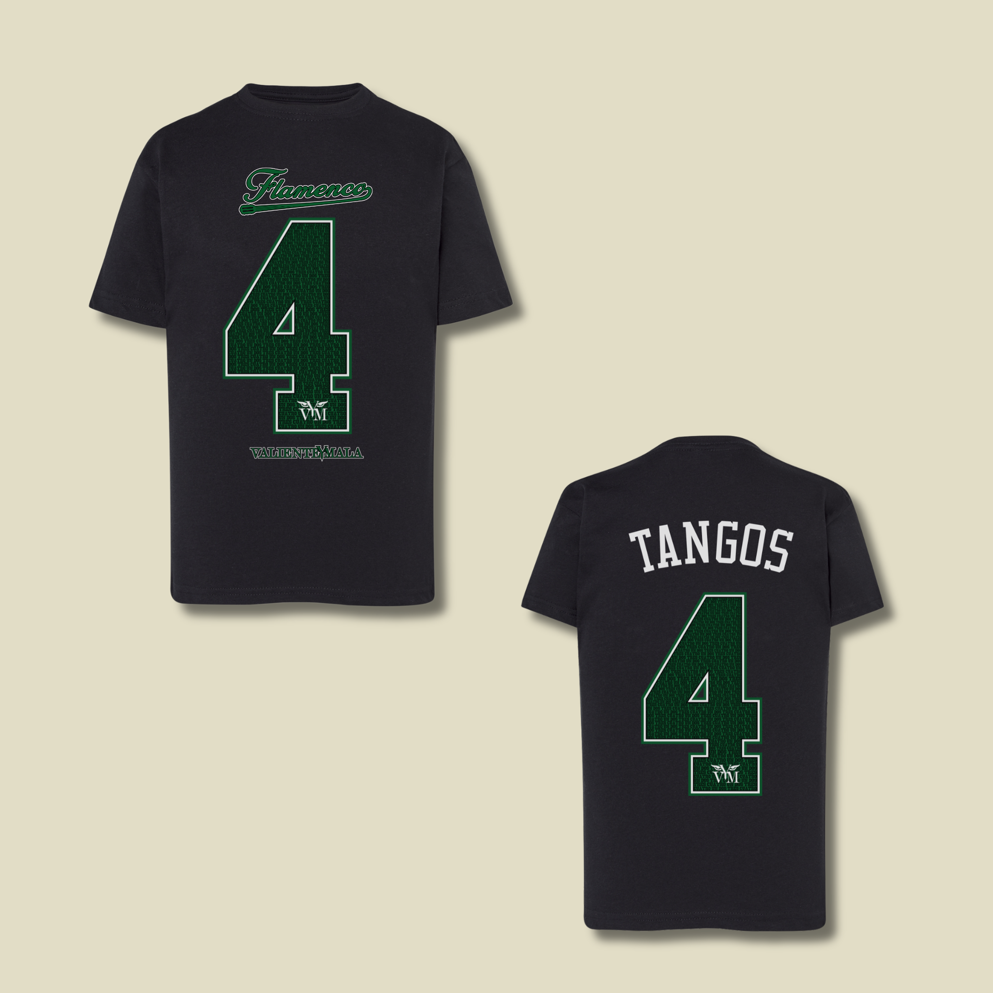 CAMISETA TANGOS 4 TIPO FÚTBOL AMERICANO