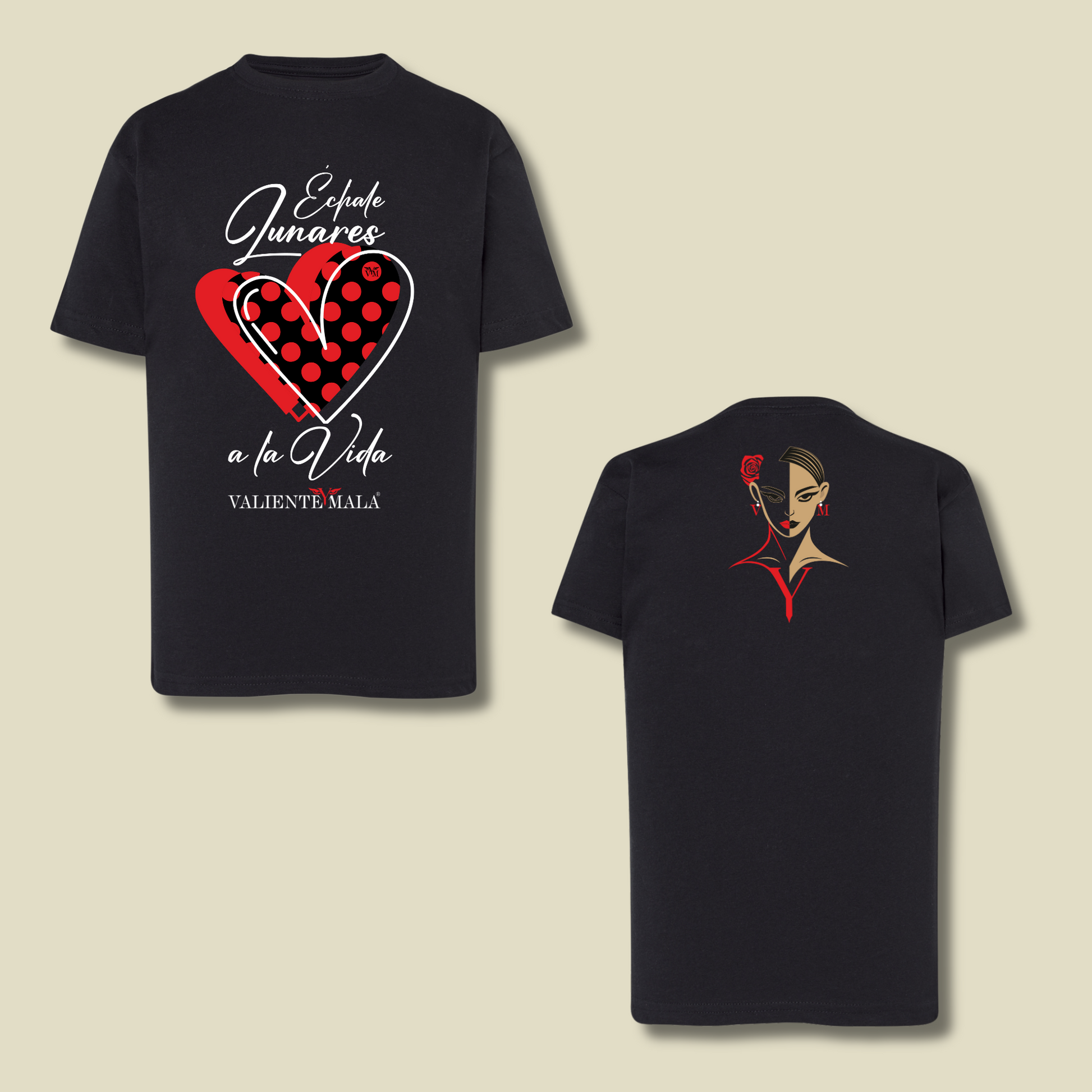 CAMISETA ÉCHALE LUNARES A LA VIDA - INFANTIL