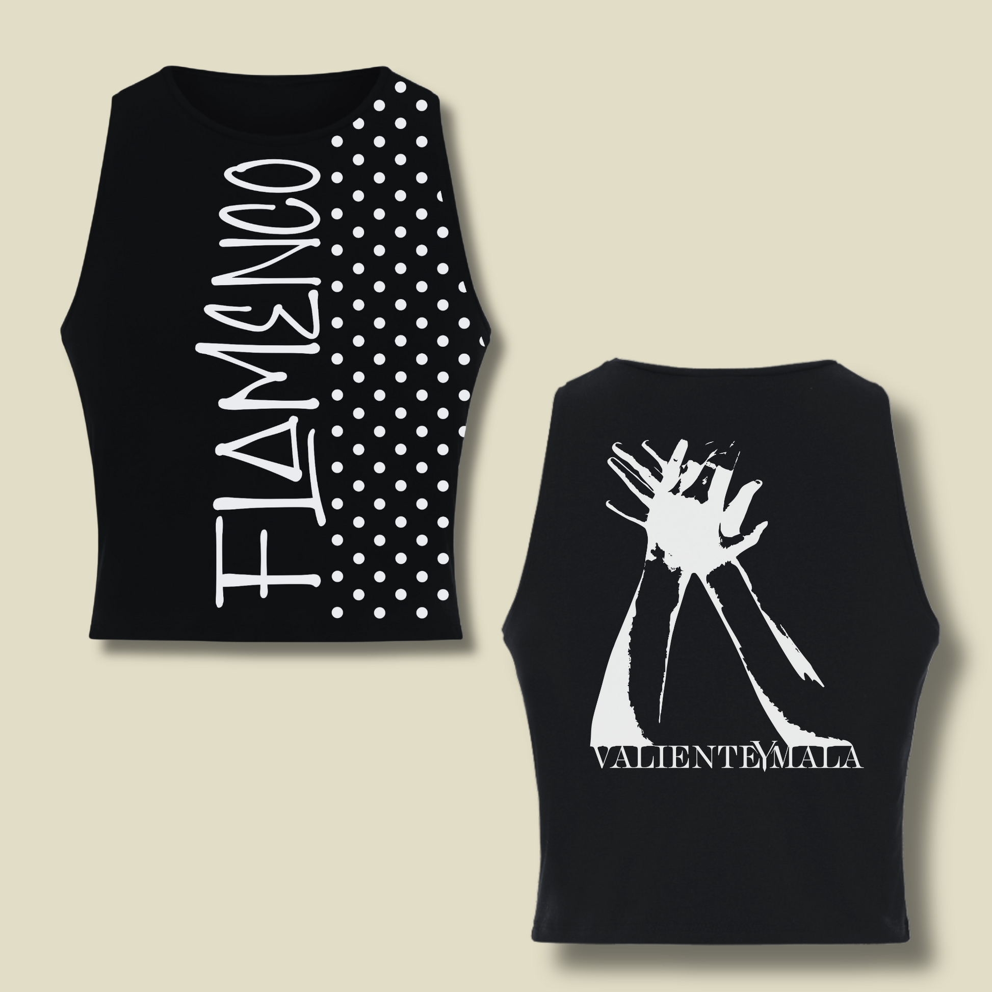 CAMISETA TOP MANOS A COMPÁS