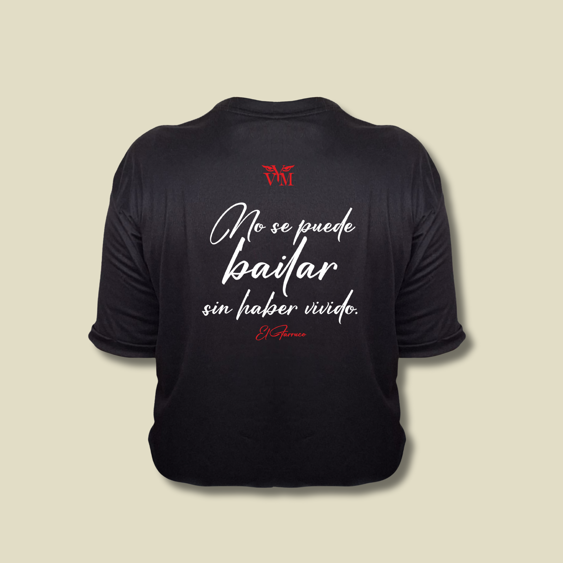 CAMISETA ANUDADA NO QUIERO TENGO ENSAYO