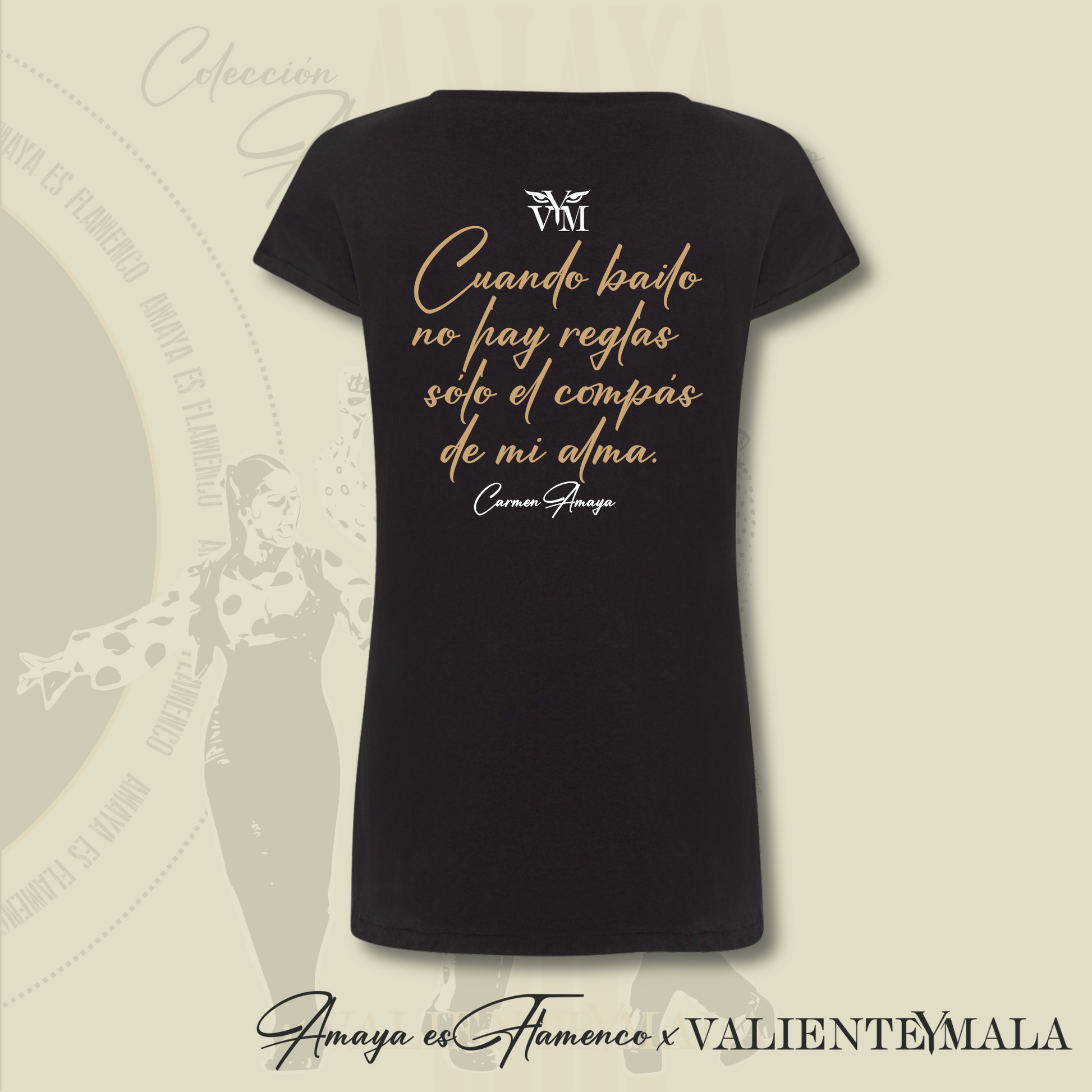 CAMISETA CONFORT CARMEN AMAYA "LA CAPITANA"