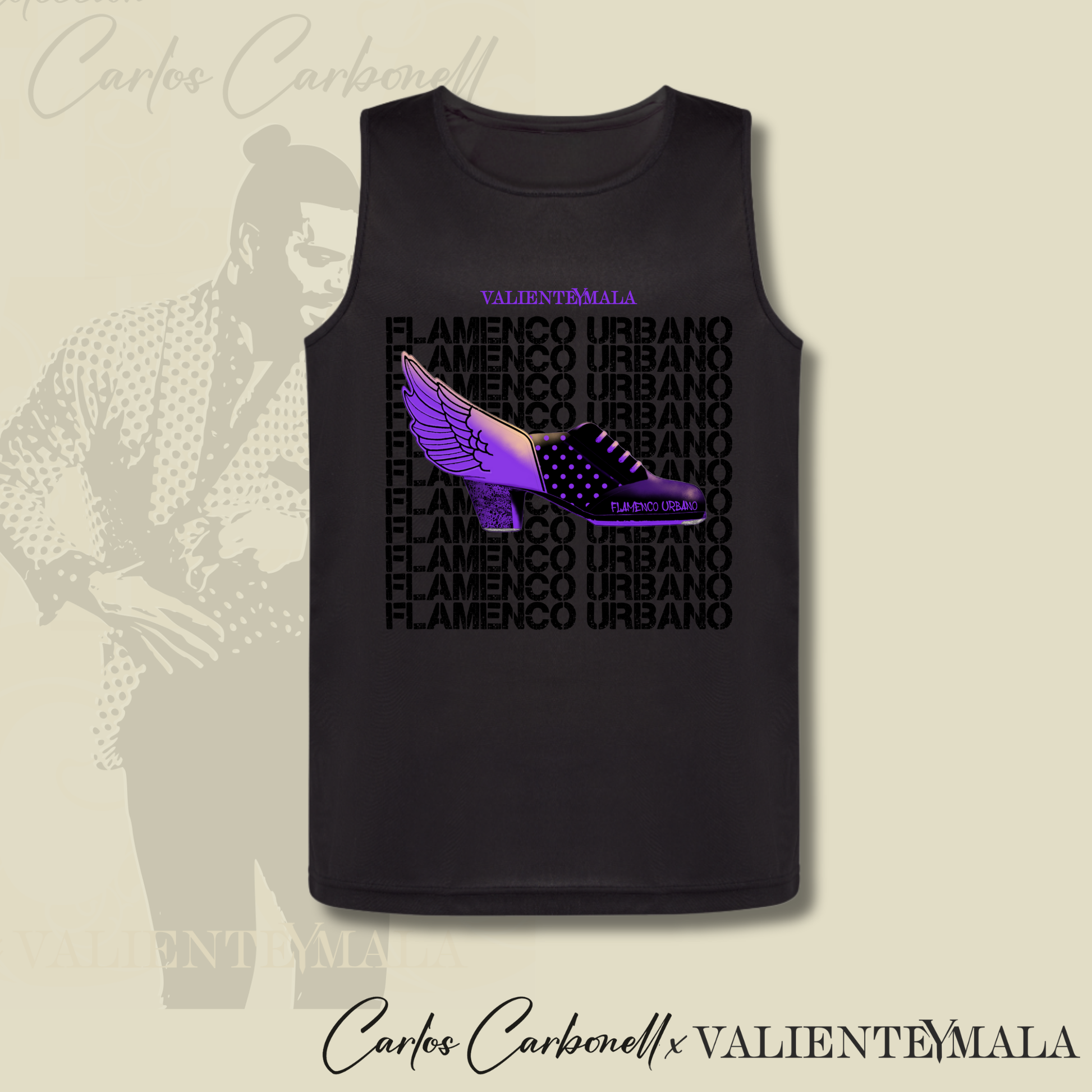 CAMISETA FLAMENCO URBANO CARLOS CARBONELL
