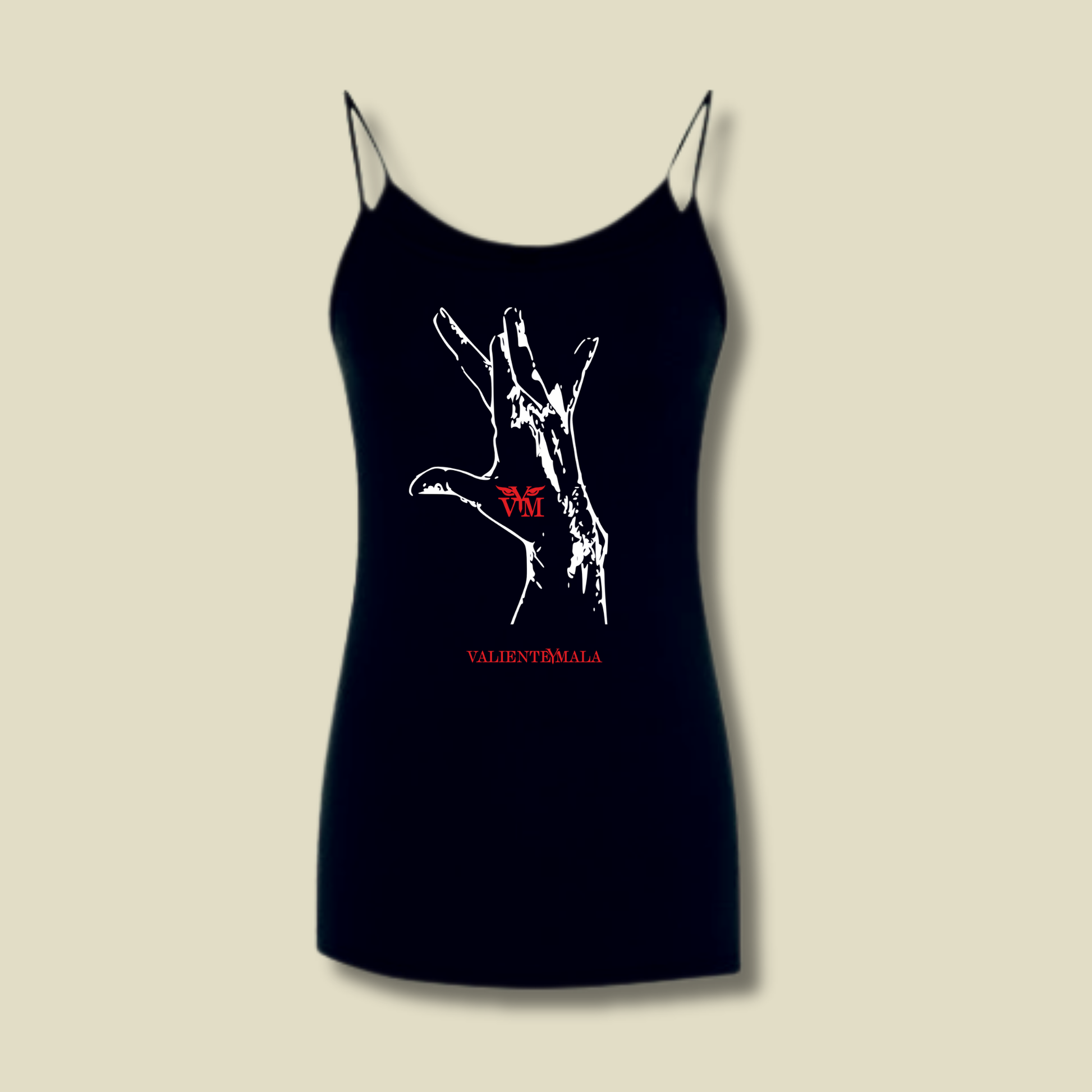 CAMISETA TIRANTES MANO FLAMENCA