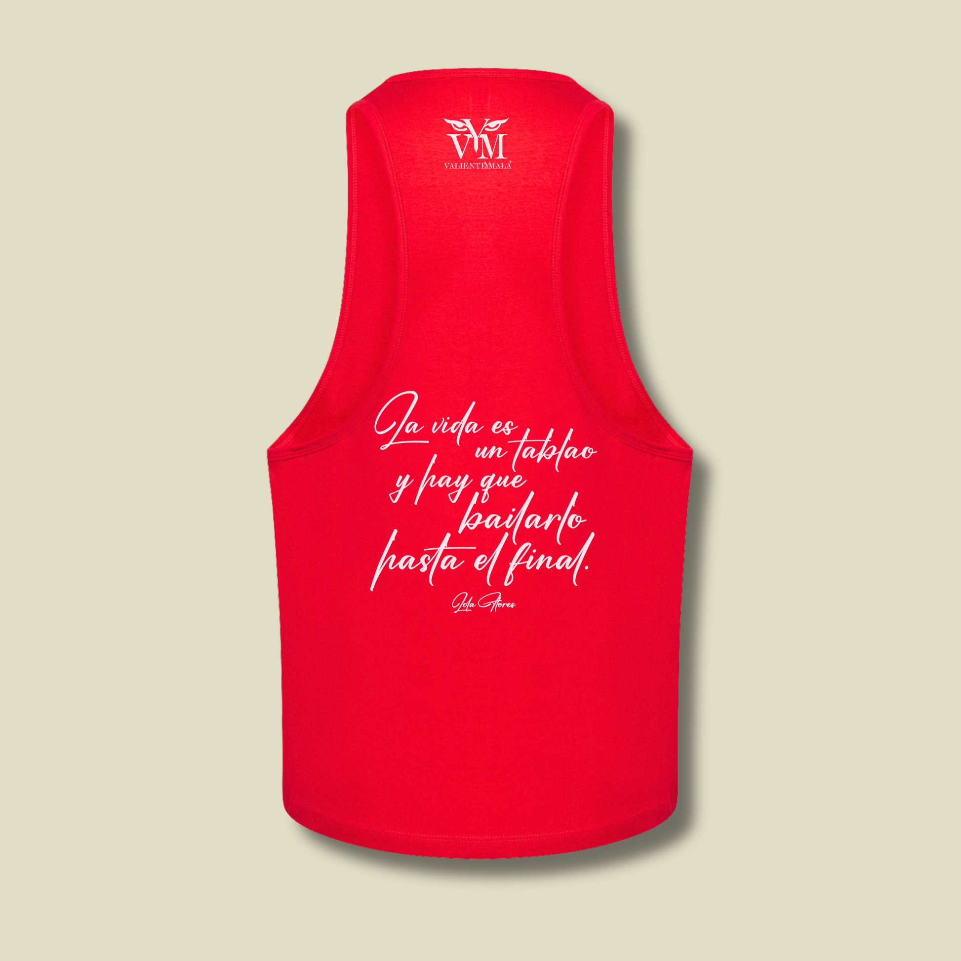 CAMISETA ÉCHALE LUNARES A LA VIDA ROJA