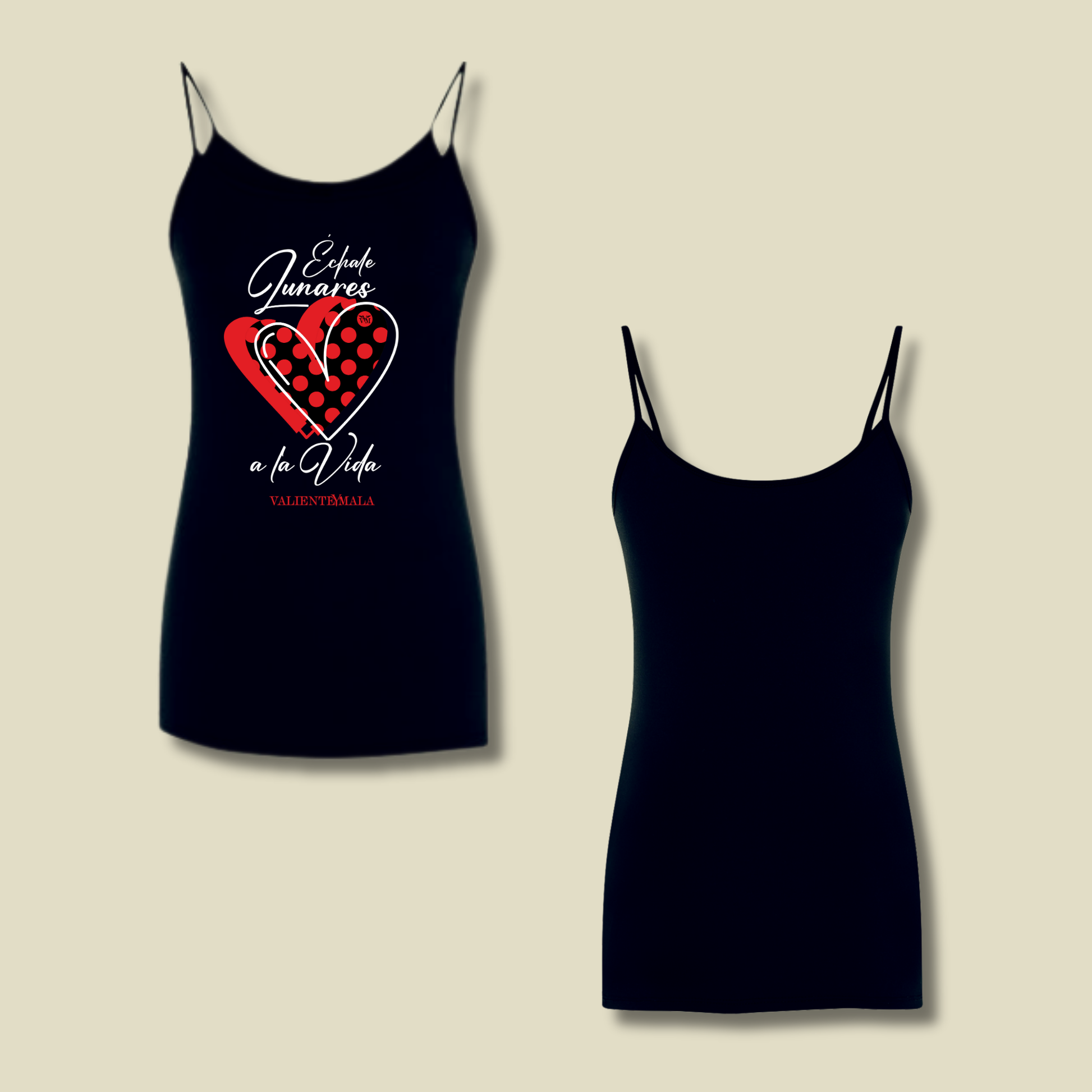 CAMISETA TIRANTES ÉCHALE LUNARES A LA VIDA