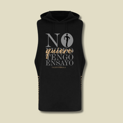HOODIE MANGA CORTA NO QUIERO TENGO ENSAYO FLAMENCO