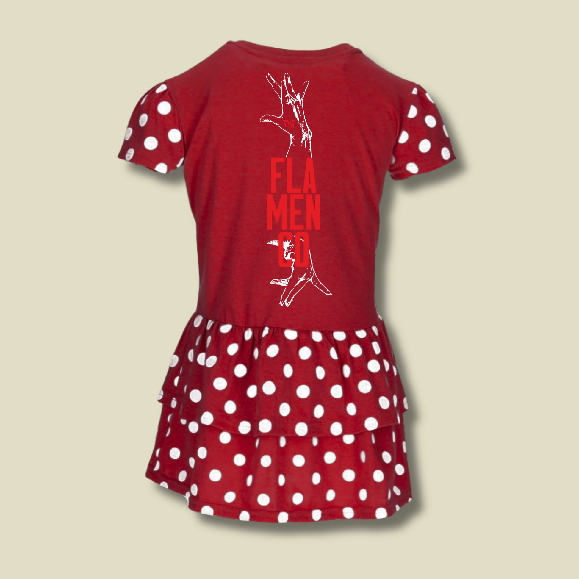 VESTIDO ENSAYO ROJO ECHALE LUNARES A LA VIDA